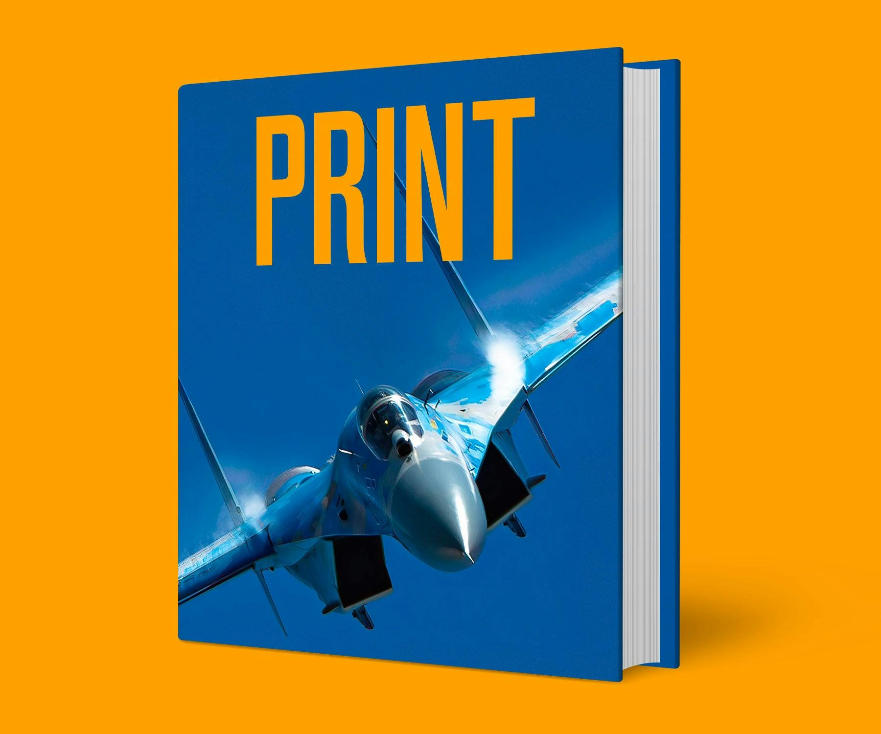 Your name written on a warplane in the book plus a print